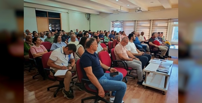 Kamu personeline afet ve yangın eğitimi verildi