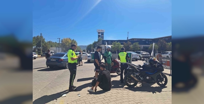 Menteşe'de trafik kazası: 1 kişi yaralandı