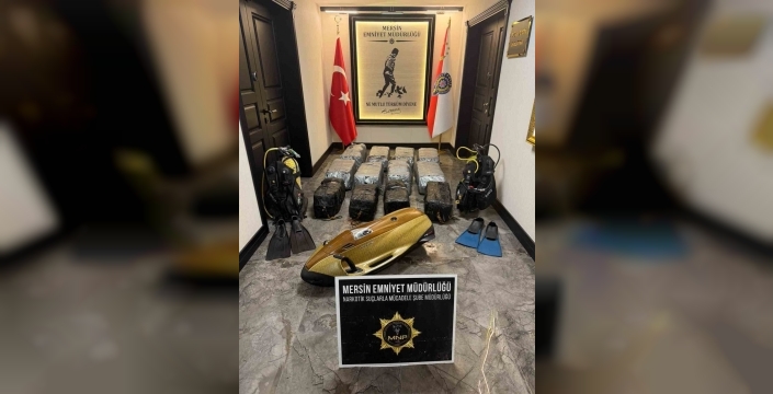 Mersin Limanı'nda 350 kilo kokain yakalandı