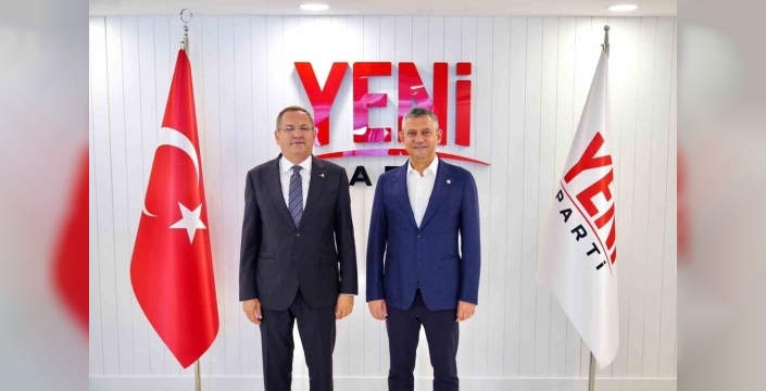 Mesut Ergin, Özgür Özel'i Ankara'da ziyaret etti