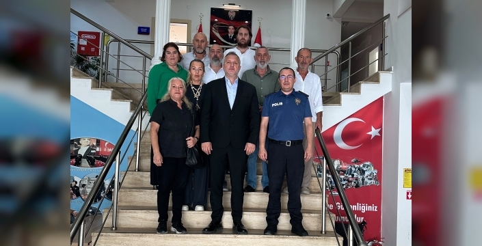 MHP Bodrum’dan Yeni Göreve Başlayan Kurum Müdürlerine Hayırlı Olsun Ziyareti