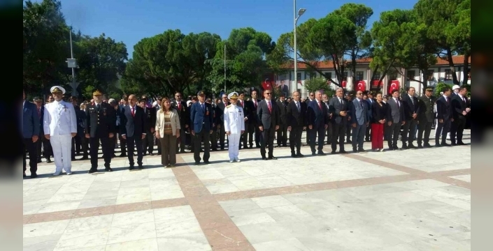 Muğla’da 19 Eylül Gaziler Günü için tören düzenlendi