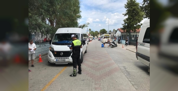 Muğla'da okul servislerine denetimler başladı