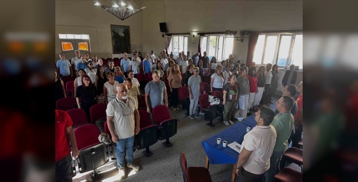 Okulda yeni eğitim yılı öncesi öğretmenler kurulu toplandı