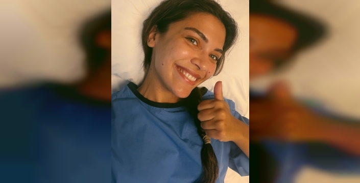 Oyuncu Biran Damla Yılmaz hastaneye kaldırıldı