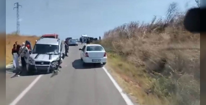 Pehlivanköy'de ambulans kazası: 5 yaralı