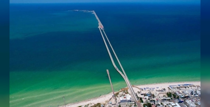 Progreso iskelesi 8 km ile dünyanın en uzunu oldu