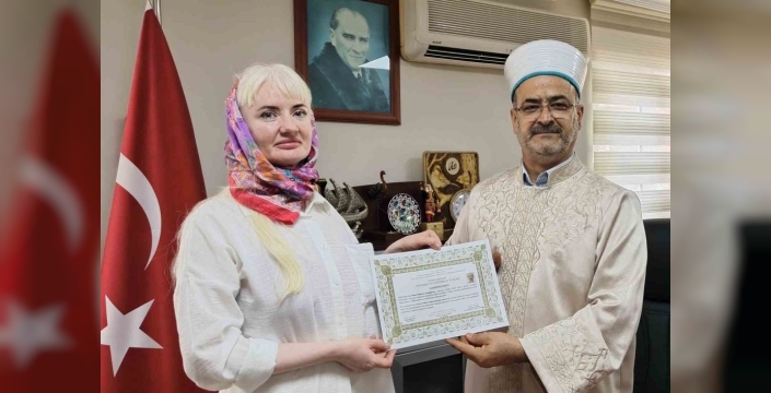 Rus vatandaşı Müslüman oldu, Güneş adını aldı