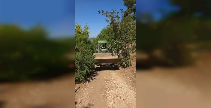 Tire'de mahalle yolu çileye dönüştü