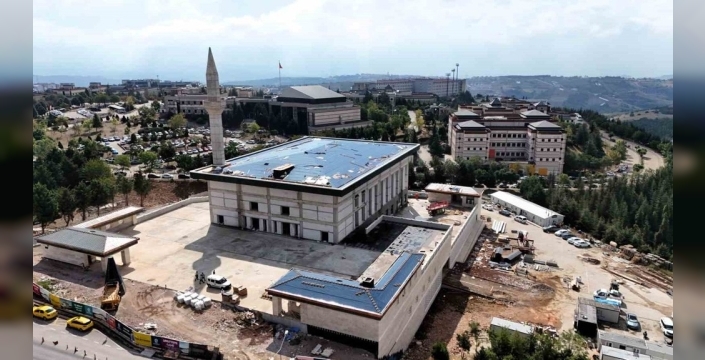 Umuttepe cami ve otopark projesinde sona yaklaşıldı
