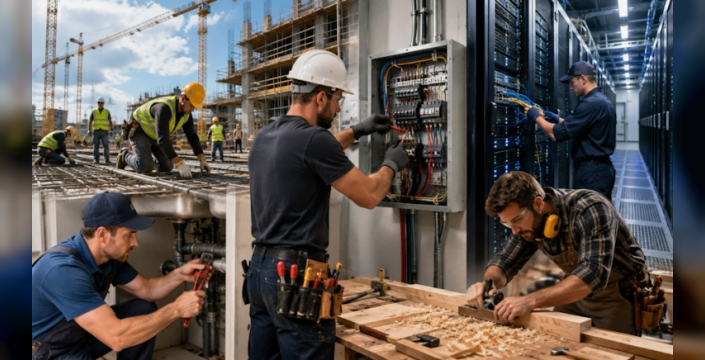 Veri merkezleri teknik elemanlara yüksek maaşlı iş imkanı sunuyor