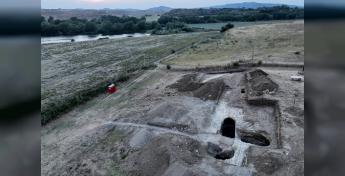 Vulci'de 2.600 yıllık Etrüsk hazinesi bulundu