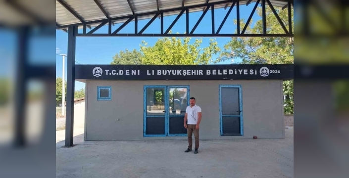 Yassıhöyük düğün salonuna yaşam konteyneri desteği sağlandı