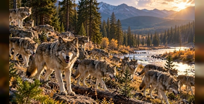 Yellowstone'da kurtların dönüşü ekosistemi değiştiriyor