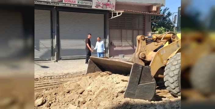 Yenipazar'da park ve cadde düzenlemesi