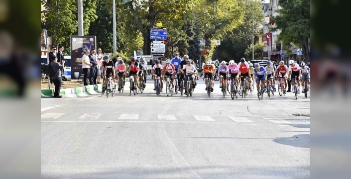Yenişehir'de bisiklet yarışı heyecanı yaşandı