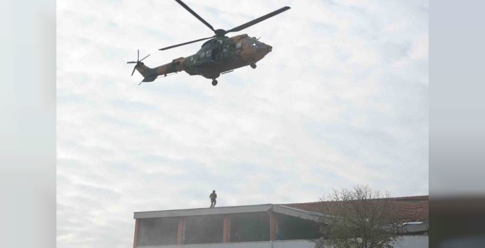 2 bin 198 personelle deprem tatbikatı yapıldı