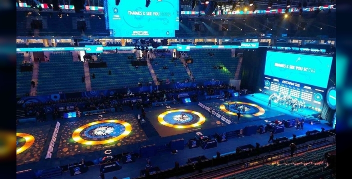 ABD, Astana'da kadın güreşinde takım birincisi oldu