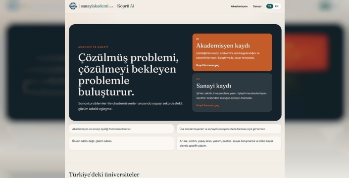 ADÜ'den sanayiye yapay zeka destekli çözüm platformu