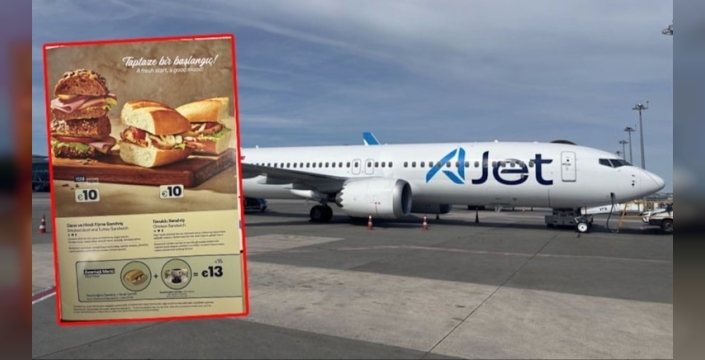 Ajet, yurt dışı ikramlarına zam yaptı