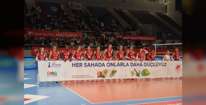 Aras Kargo'dan hayvanlar yararına ilk maç