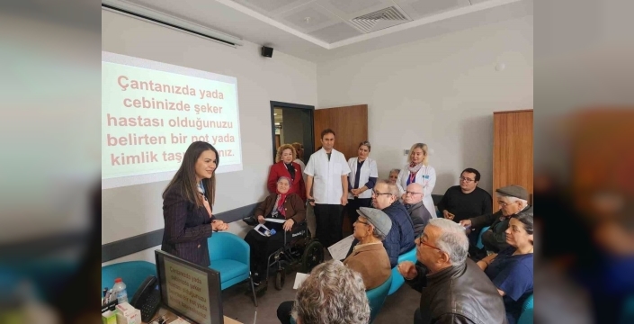 Aydın'da 18 diyabet hastası eğitim sonrası sertifika aldı