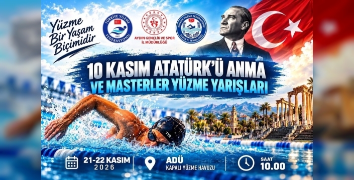 Aydın’da Atatürk’ü anma yüzme yarışları 21 Kasım’da