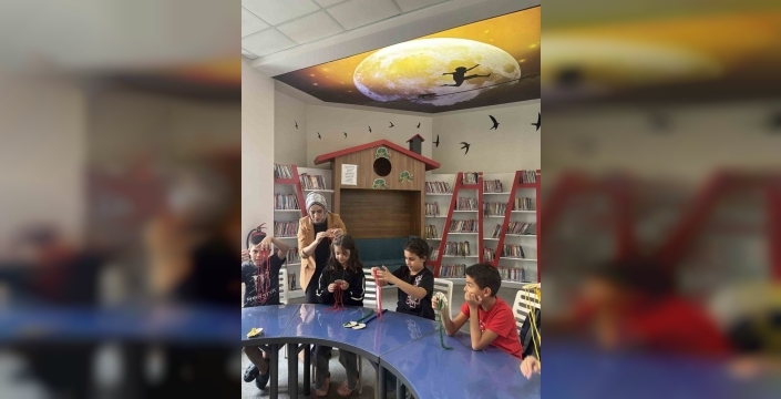 Aydın'da çocuklar için kitap okuma etkinliği gerçekleştirildi
