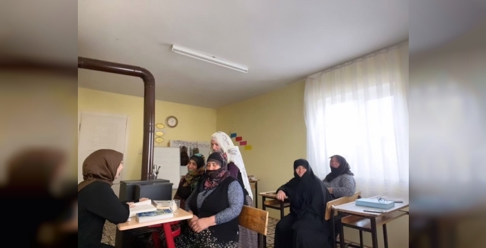 Aydıntepe'de kadınlara yönelik cami sohbetleri başladı