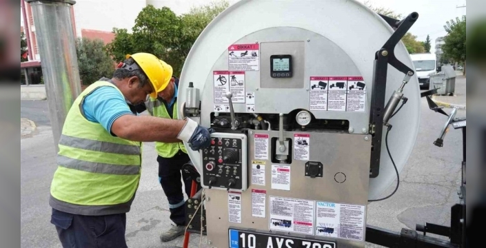 Balıkesir'de yeni vactorler hizmete girdi