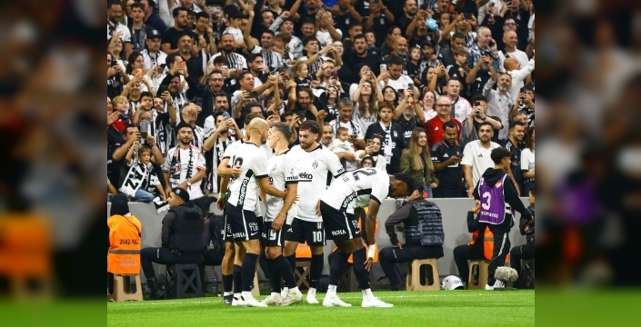 Beşiktaş evinde 8. galibiyetini elde etti