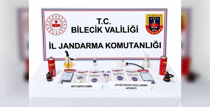 Bilecik'te uyuşturucu operasyonu yapıldı