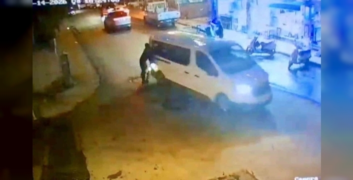 Bodrum'da kazayı önleyen sürücü, gence tokat attı