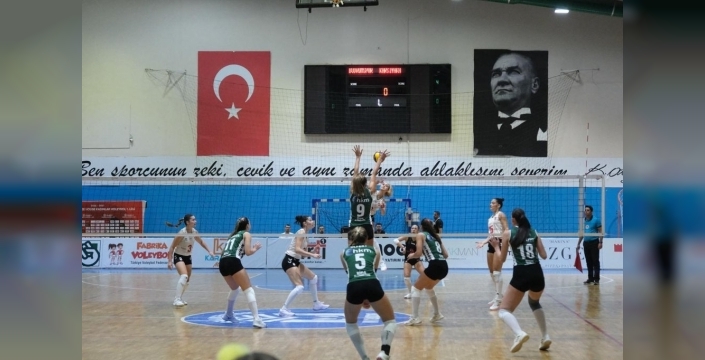 Bodrum voleybol takımı, sezonu mağlubiyetle açtı