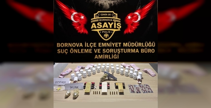 Bornova'da uyuşturucu operasyonu: 1 şüpheli gözaltında