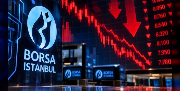 Borsa İstanbul'da 11 bin puan altına düşüş yaşanıyor