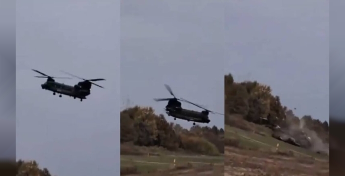 Brčko yakınlarında İtalyan helikopteri düştü: 4 ölü