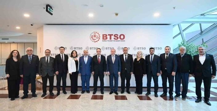 BTSO görüşmesinde Bursa sanayisinin sorunları konuşuldu
