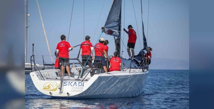 Bursalı yelkenciler Knidos Cup'ta üçüncü oldu