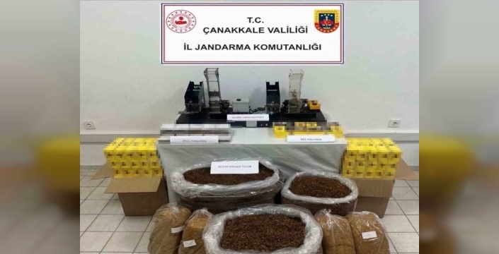 Çanakkale'de iki ayrı kaçakçılığa jandarma engeli