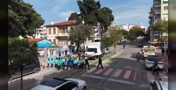 Çanakkale'de okul çevrelerinde denetimler sürüyor