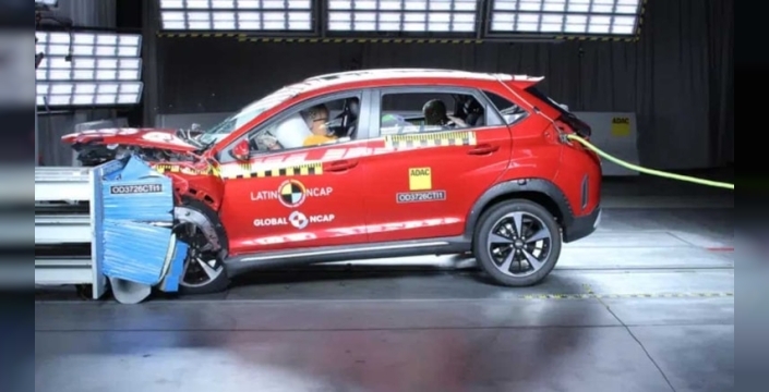 Chery Tiggo 2 Latin NCAP testlerinde sıfır yıldız aldı