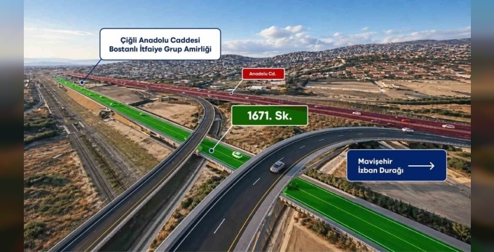 Çiğli ve Karşıyaka'ya yeni ulaşım yolu