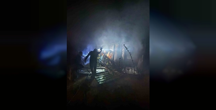 Denizli'de yangında mahsur kalan yaşlı kadın hayatını kaybetti