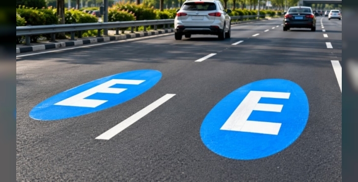 Elektronik yol ücretlendirme sistemi için yeni işaretler hazırlandı