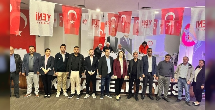 Esen Çınar, YENİ Parti Kula İlçe Başkanlığına yeniden seçildi