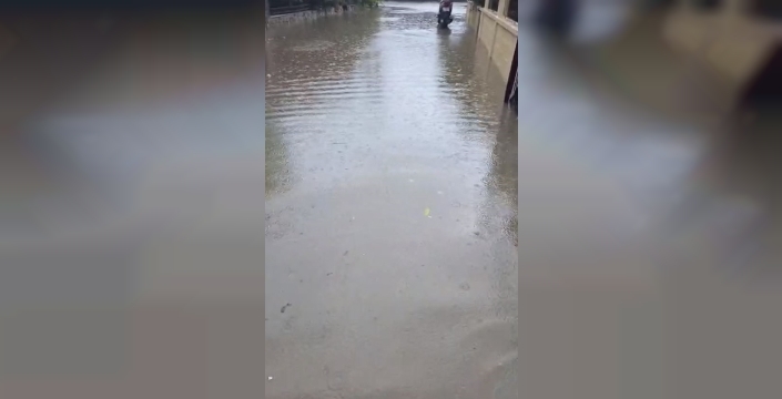 Fethiye'de sağanak evleri, iş yerlerini ve seraları bastı
