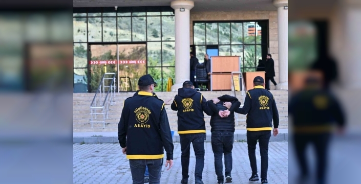 Gümüşhane'de hırsızlık olayında şüpheli yakalandı