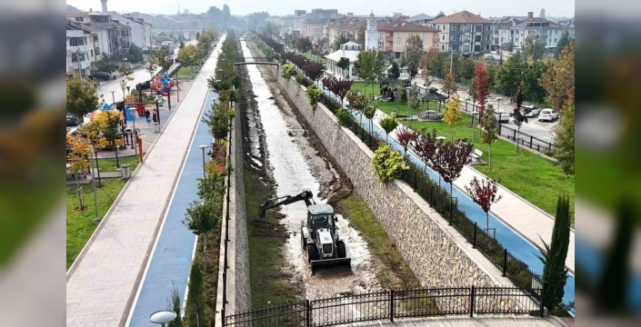 İnegöl'de yağış öncesi sel önlemleri alındı