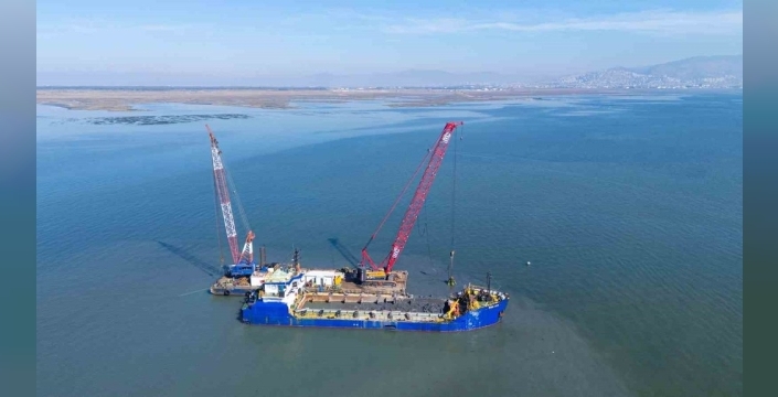 İzmir Körfezi'nde dip tarama çalışmaları hızlandı